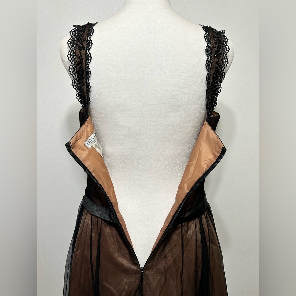 De Laru Y2K Lace Beaded Gothic Vamp Dress - Picture 7 of 9
